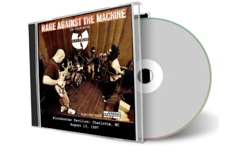 Front cover artwork of Rage Against The Machine 1997-08-13 CD Charlotte Audience