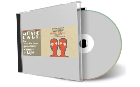 Front cover artwork of Remain In Light 2024-08-04 CD Tarrytown Audience