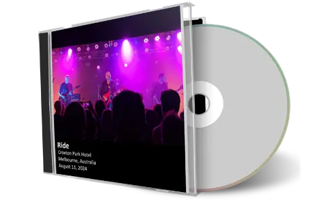 Front cover artwork of Ride 2024-08-11 CD Melbourne Audience