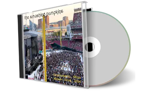 Front cover artwork of Smashing Pumpkins 2024-08-22 CD Cincinnati Audience