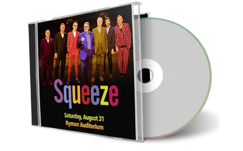 Front cover artwork of Squeeze 2024-08-31 CD Nashville Audience