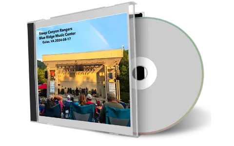 Front cover artwork of Steep Canyon Rangers 2024-08-17 CD Galax Audience