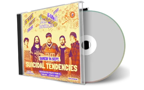 Front cover artwork of Suicidal Tendencies 2024-09-14 CD Boulevard Festival Audience