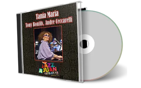 Front cover artwork of Tania Maria 1978-07-15 CD Juan-Les-Pins Soundboard
