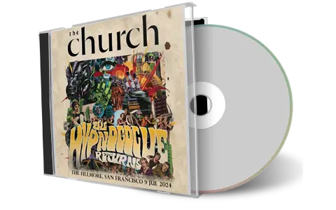 Front cover artwork of The Church 2024-07-09 CD San Francisco Audience