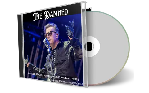 Front cover artwork of The Damned 2024-08-17 CD Belfast Audience