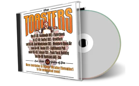 Front cover artwork of Toasters 2024-08-01 CD Naaldwijk Audience