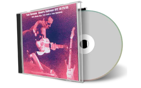Front cover artwork of Tom Verlaine And Jimmy Rip 1998-10-29 CD New York City Audience