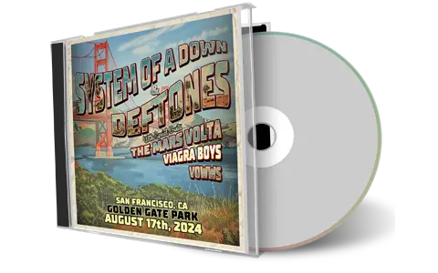 Front cover artwork of Viagra Boys 2024-08-16 CD San Francisco Audience