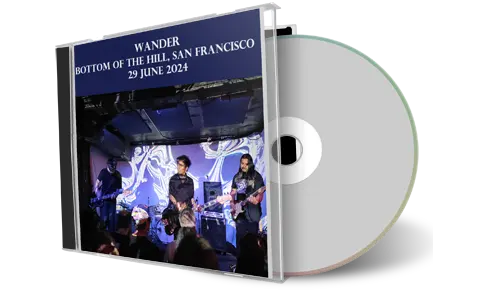Front cover artwork of Wander 2024-06-29 CD San Francisco Audience