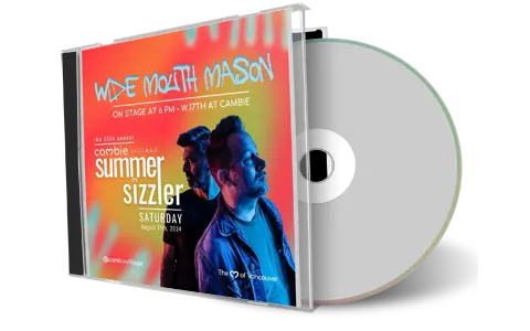 Front cover artwork of Wide Mouth Mason 2024-08-17 CD Vancouver Audience