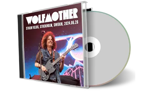 Front cover artwork of Wolfmother 2024-06-28 CD Stockholm Audience