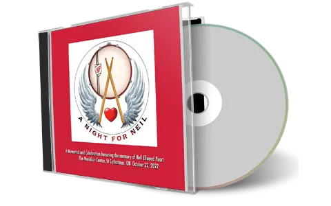 Front cover artwork of A Night For Neil Peart 2022-10-22 CD St Catharines Audience