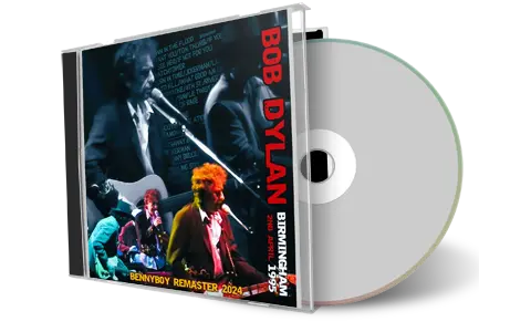 Front cover artwork of Bob Dylan 1995-04-02 CD Birmingham Soundboard