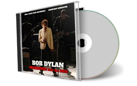 Front cover artwork of Bob Dylan 2019-10-26 CD Milwaukee Audience