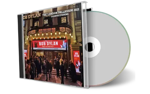 Front cover artwork of Bob Dylan 2022-10-24 CD London Audience