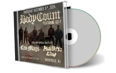 Front cover artwork of Body Count 2024-12-05 CD Sayerville Audience