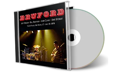 Front cover artwork of Bruford 1979-07-18 CD New Haven Soundboard
