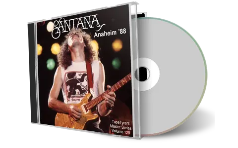 Front cover artwork of Carlos Santana 1988-05-16 CD Anaheim Audience