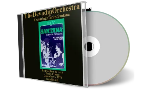 Front cover artwork of Devadip Orchestra 1978-12-06 CD Paris Soundboard