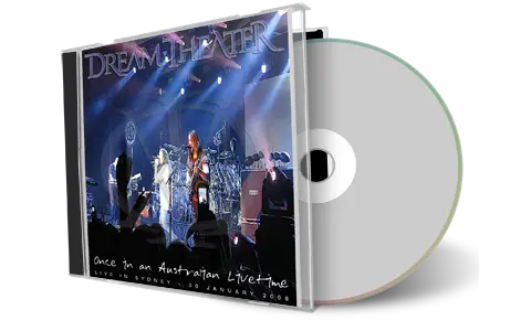 Front cover artwork of Dream Theater 2008-01-30 CD Sydney Audience