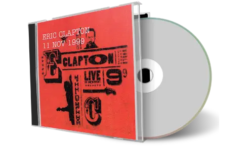 Front cover artwork of Eric Clapton 1999-11-11 CD Nagoya Audience