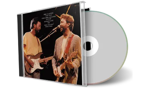 Front cover artwork of Eric Clapton Compilation CD Unreleased Live Album From 1986 1987 Soundboard