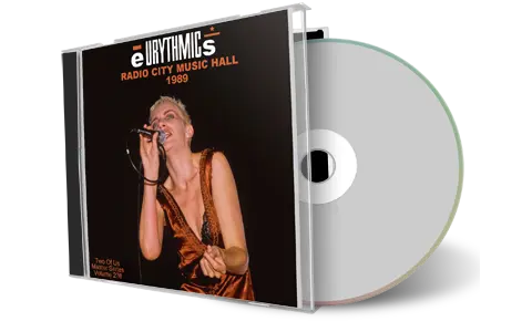 Front cover artwork of Eurythmics 1989-11-13 CD New York City Audience