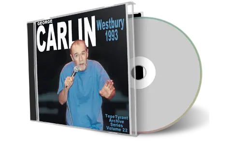 Front cover artwork of George Carlin 1993-04-30 CD Westbury Soundboard