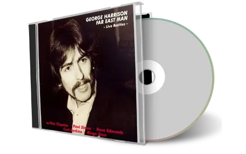 Front cover artwork of George Harrison Compilation CD Far East Man Soundboard