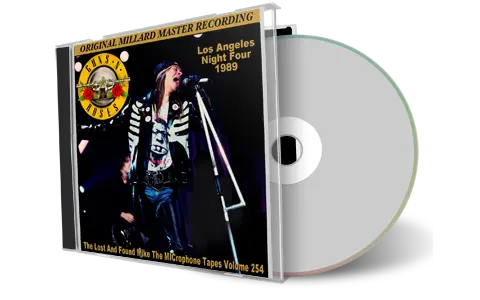 Front cover artwork of Guns And Roses 1989-10-22 CD Los Angeles Audience