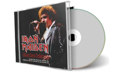 Front cover artwork of Iron Maiden Compilation CD Dianno Days Collection Audience