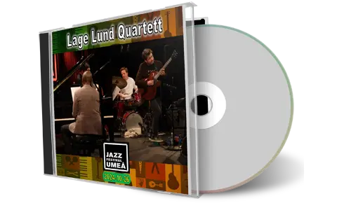 Front cover artwork of Lage Lund Quartet 2024-10-26 CD Umea Jazzfestival Soundboard