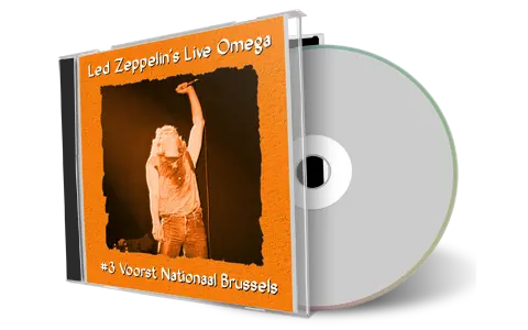 Front cover artwork of Led Zeppelin 1980-06-20 CD Brussels Audience