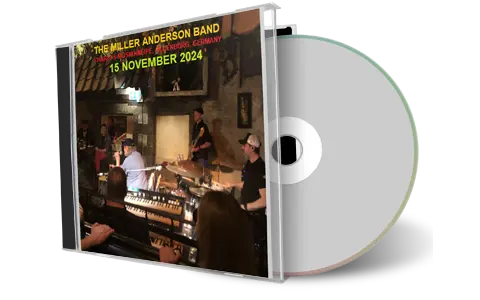 Front cover artwork of Miller Anderson Band 2024-11-15 CD Oldenburg Audience