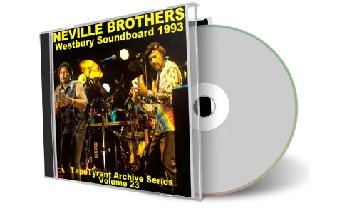 Front cover artwork of Neville Brothers 1993-07-19 CD Westbury Audience