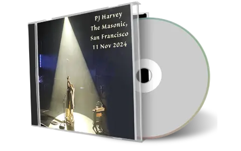 Front cover artwork of Pj Harvey 2024-10-12 CD San Francisco Audience