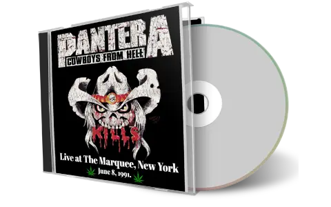 Front cover artwork of Pantera 1991-06-08 CD New York Audience