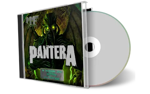 Front cover artwork of Pantera 2022-12-06 CD Monterrey Audience