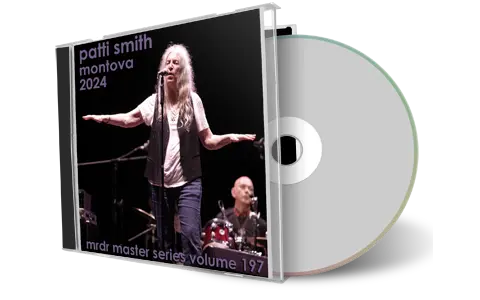 Front cover artwork of Patti Smith 2024-09-05 CD Montova Audience