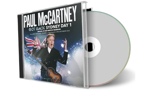 Front cover artwork of Paul Mccartney 2023-10-27 CD Sydney Soundboard