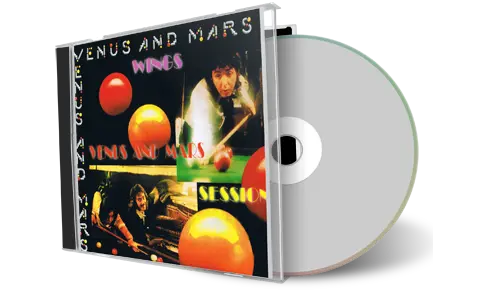 Front cover artwork of Paul Mccartney And Wings Compilation CD Venus And Mars Sessions Soundboard