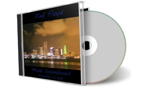 Front cover artwork of Pink Floyd 1987-11-01 CD Miami Soundboard