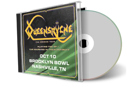 Front cover artwork of Queensryche 2024-10-10 CD Nashville Audience