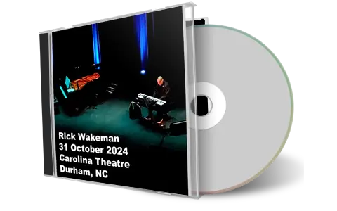Front cover artwork of Rick Wakeman 2024-10-31 CD Durham Audience