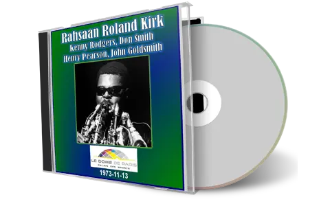 Front cover artwork of Roland Kirk 1973-11-13 CD Paris Soundboard