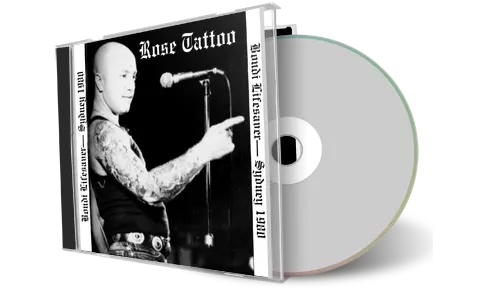 Front cover artwork of Rose Tattoo Compilation CD Sydney 1980 Audience