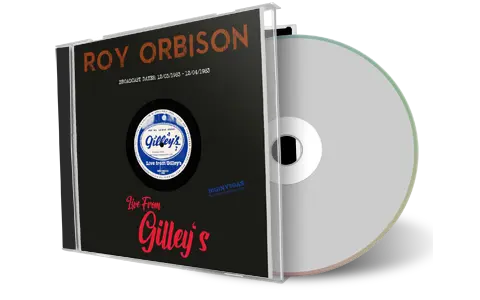 Front cover artwork of Roy Orbison Compilation CD Live From Gilleys Soundboard