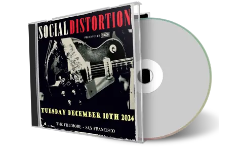 Front cover artwork of Social Distortion 2024-12-10 CD San Francisco Audience