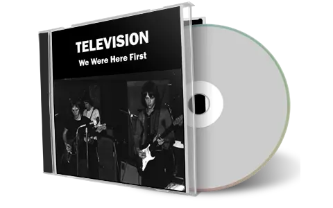 Front cover artwork of Television Compilation CD We Were Here First Audience